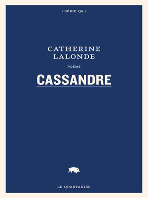 cover image of Cassandre